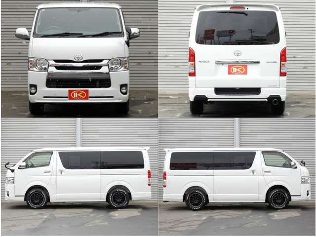 他にも2WD・4WD　ローダウン車・ノーマル車など数多くのハイエースワゴン・バンを取り揃えております！お気軽に【one　K　ハイエース仙台店】までご連絡下さい♪