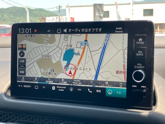 HONDA純正ナビを搭載！初めての道でも安心です♪