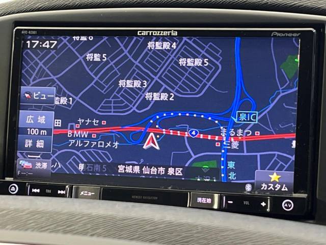 ●社外メモリーナビ/地デジ：オーディオ機能充実のナビで、運転もより楽しくなります♪ナビ交換がしやすいメリットもありますので、ナビ機能に不安がある方は是非ご相談ください♪