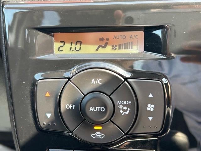 【　オートエアコン　】車内温度を感知して自動で温度調整をしてくれるのでいつでも快適な車内空間を創り上げます！