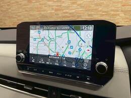 【純正メーカーナビ】装備でフルセグTV視聴やBluetooth等充実装備。
