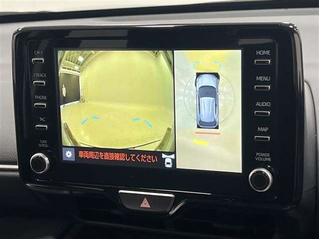 前方の左右の確認ができます！