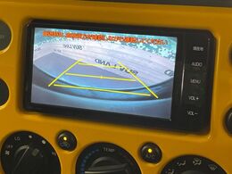 【バックカメラ】駐車時に後方がリアルタイム映像で確認できます。大型商業施設や立体駐車場での駐車時や、夜間のバック時に大活躍！運転スキルに関わらず、今や必須となった装備のひとつです！