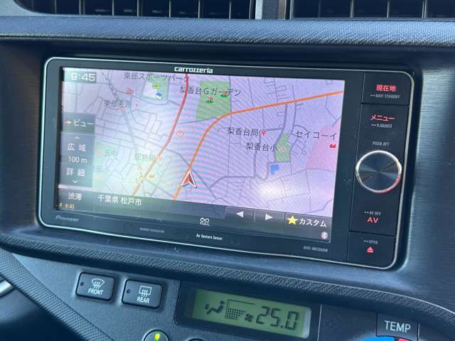 カロッツェリアナビフルセグTV（ブルートゥース接続可能・DVD再生可能）が付いてます♪バックカメラも付いてます♪