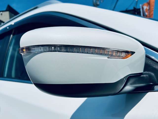 ウィンカーミラーで更にスタイリッシュで存在感も有り！対向車からの視認性アップで安全性も高まります☆