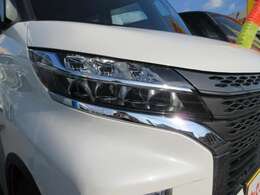 個性のあるLEDヘッドライト♪