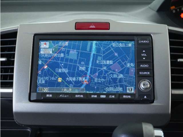 ◆ホンダ純正HDDナビ◆初めての場所もナビゲーションがご案内！楽しい旅行をサポートします。