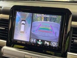 【全方位モニター用カメラ】専用のカメラにより、上から見下ろしたような視点で360度クルマの周囲を確認することができます☆死角部分も確認しやすく、狭い場所での切り返しや駐車もスムーズに行えます。