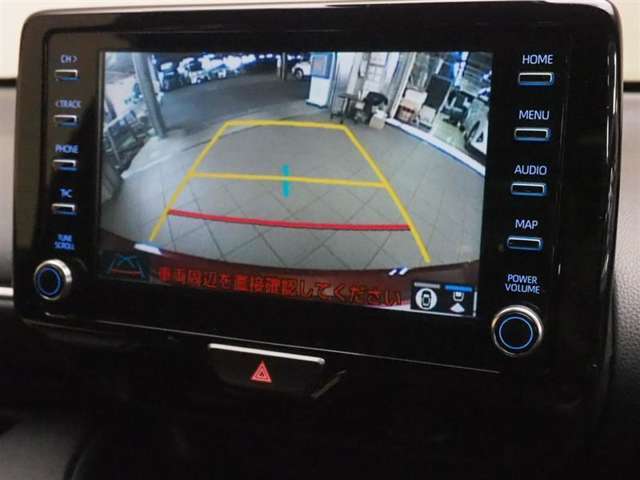 バックガイドモニターが後退時サポートしてくれます。