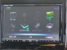 お出かけに便利なカーナビ付き！高画質フルセグTVやDVDが視聴できます！スマホをペアリングしてハンズフリー通話やオーディオ再生も可能です♪