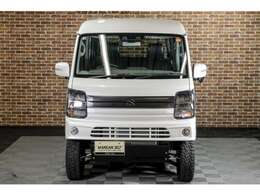 エブリイワゴンPZターボハイルーフ4WD！純正色パールホワイト　リフトアップ　15インチタイヤホイール新品装着　車両の詳細は画像コメントをご覧ください。