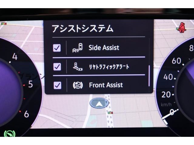 （アシストシステム）各種アシストシステムが装備されています。ステアリングのスイッチでON/OFFが出来ます。