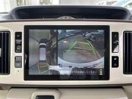 バックモニター付きで駐車も安心！