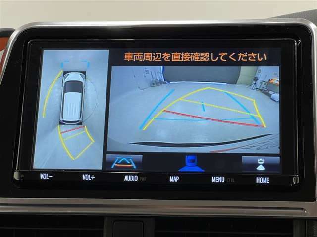 パノラミックビューモニター付！車両周辺を画像で安全確認することが出来ます！