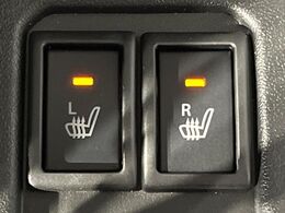 【シートヒーター】寒い日に重宝するシートヒーター！エアコンより早く温まってくれるので寒がりの人も安心ですね♪エアコンの温風は乾燥するから苦手、という方にもをおすすめです。