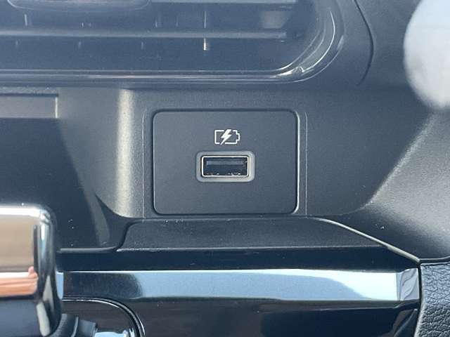 USB電源ポート付き