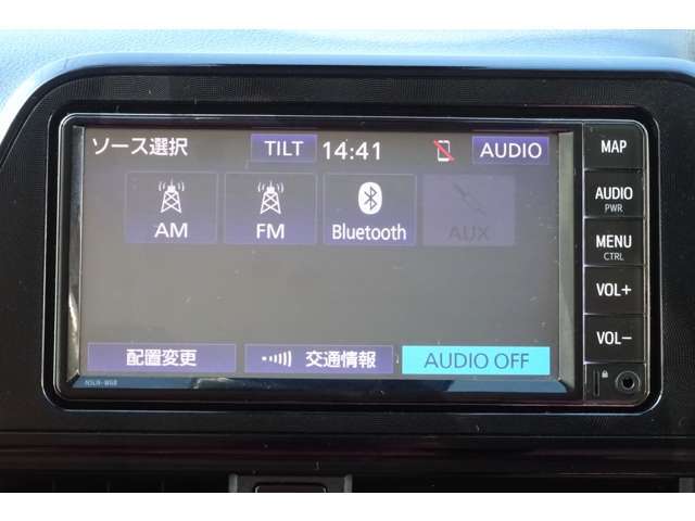 Bluetoothオーディオも使用できます！