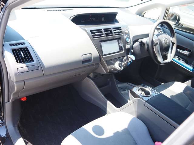 落ち着いた内装色でリラックス！