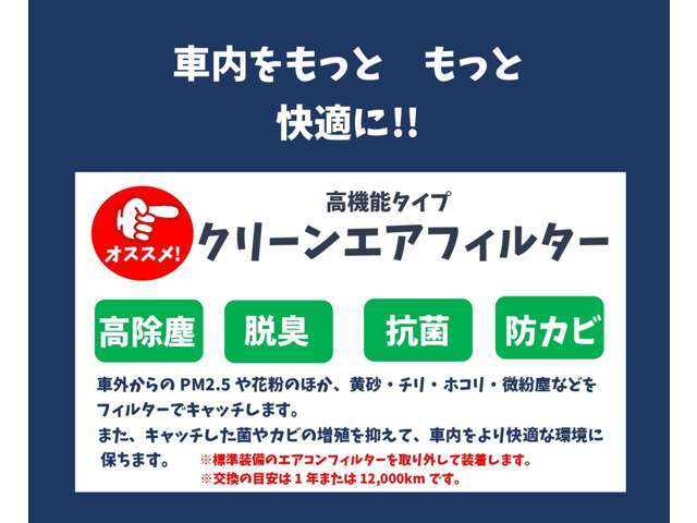 エアコンを使う季節になってきました。嫌ぁ～な臭いもこれでクリア