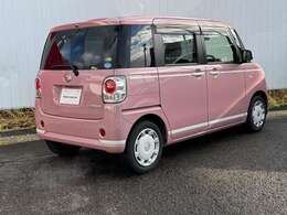 ボディカラーはブルーミングピンク！