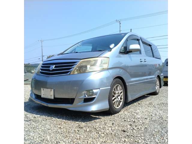 距離は行っていますが年式の割にはいい感じで流石トヨタ車、程度の良いアルファードです。車検整備2年つけて全国どこでもお安くお届けしますこの車は東久留米工場に有りますんで事前に090-3406-2618分部迄ご連絡下い