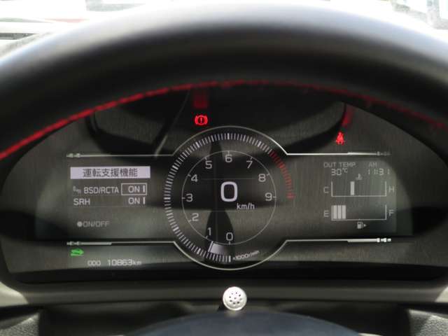 6MT・社外9型SDナビ・フルセグ・Bカメラ・Bluetooth・ETC・社外マフラー（純正有）・ハーフレザーシート・シートヒーター・360°ドラレコ・純正18AW・革巻きH・BSD・RCTA