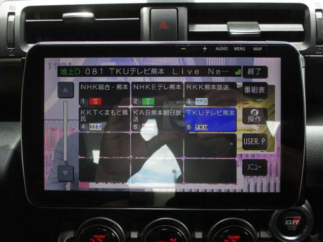 6MT・社外9型SDナビ・フルセグ・Bカメラ・Bluetooth・ETC・社外マフラー（純正有）・ハーフレザーシート・シートヒーター・360°ドラレコ・純正18AW・革巻きH・BSD・RCTA