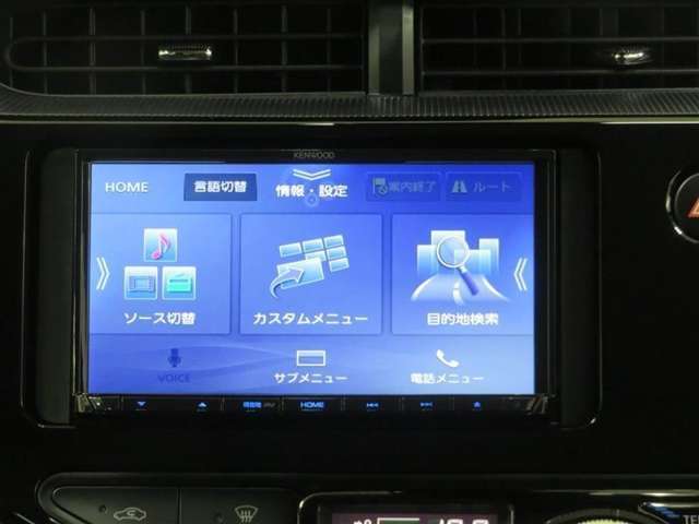 KENWOOD製ナビゲーション　MDV-D207BT　遠出も安心♪