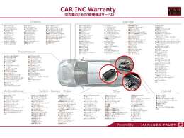 業界高水準のグレードアップ保証約600項目の部位を保証が可能となります！詳しくはスタッフまで！！