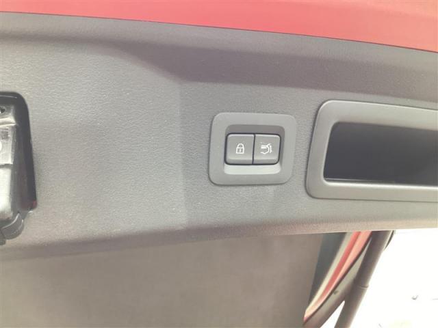 バックドアもスイッチ一つで電動で開け閉めできます。