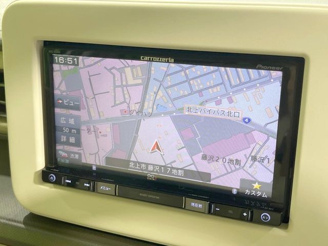 【ナビゲーション】目的地までしっかり案内してくれる使いやすいナビ。Bluetooth接続すればお持ちのスマホやMP3プレイヤーの音楽を再生可能！毎日の運転がさらに楽しくなります！！
