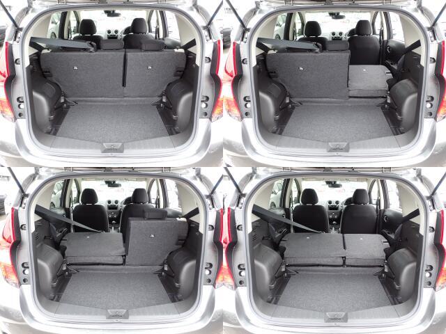 後部座席も大きな擦れもなく状態良好です。