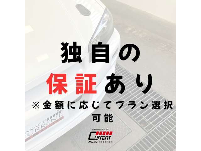 当店では、金額に応じた保証プランをご用意しております。ご購入の際にお気軽にご質問ください。