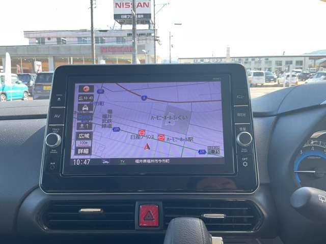 ナビがあれば安心！目的地まで楽々ドライブができます☆