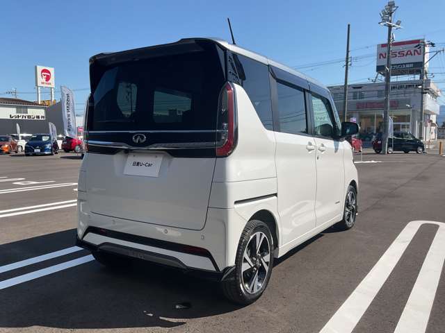 R3年式　ルークス　ハイウェイスターGターボ　プロパイロットエディション　4WD　ホワイトパール/チタニウムグレーのお車が入荷しました☆