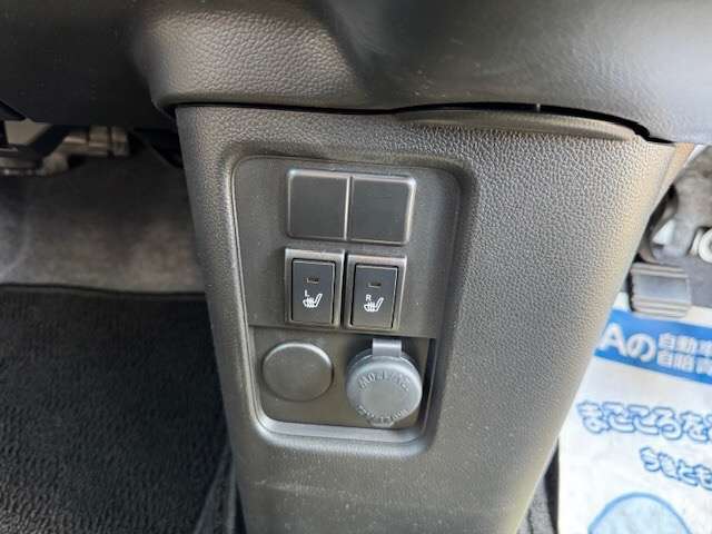 シートエアコンで冬でもあったか～い