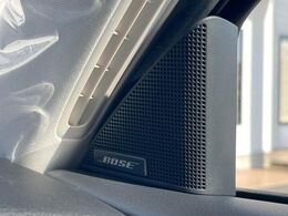 【BOSEサウンドシステム付き】高度なチューニング能力が搭載されており、高音質な音楽をお楽しみいただけます♪