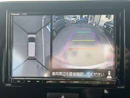 ★車を運転する時に便利な全方位モニター/フルセグ。バックカメラは、後方の見づらい場所でも映像に映し出して、運転しやすくしてくれるものです。運転初心者の方でも安心して運転することができます。