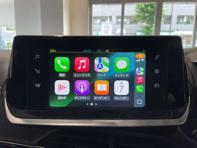 Apple Car Playやandroidautoが対応です