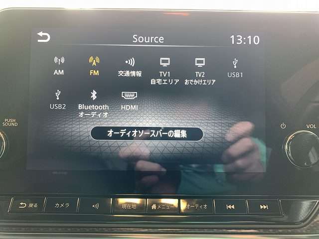 純正メモリナビ、フルセグTV付き、Bluetoothオーディオも再生可能です！ナビ付き条件でお探しの方は必見です！