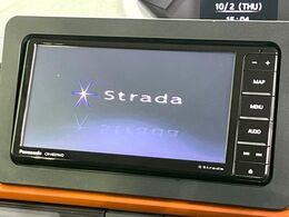 【ナビゲーション】目的地までしっかり案内してくれる使いやすいナビ。Bluetooth接続すればお持ちのスマホやMP3プレイヤーの音楽を再生可能！毎日の運転がさらに楽しくなります！！