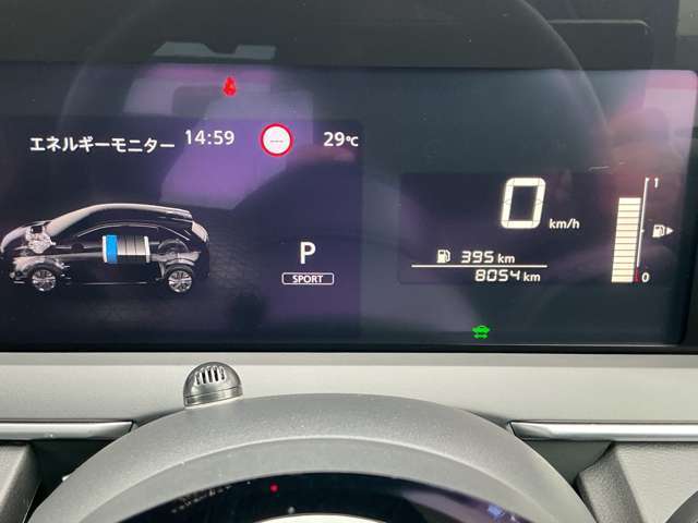 見やすいメーターパネル