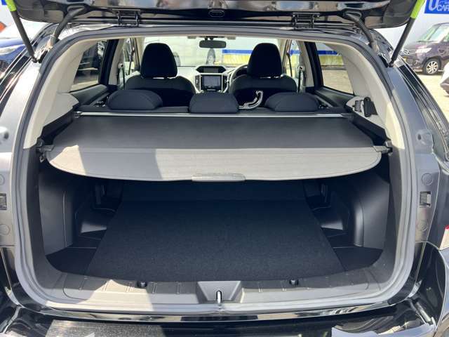 トノカバー付きなので、日差しから避けたい荷物も安心です！