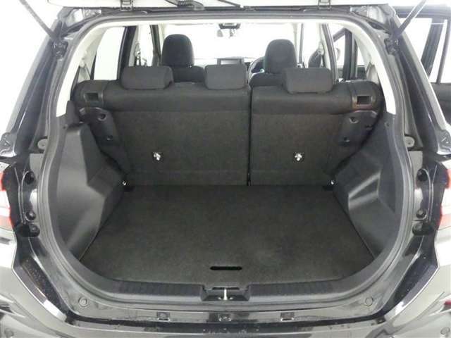 ラゲージスペースも十分です！