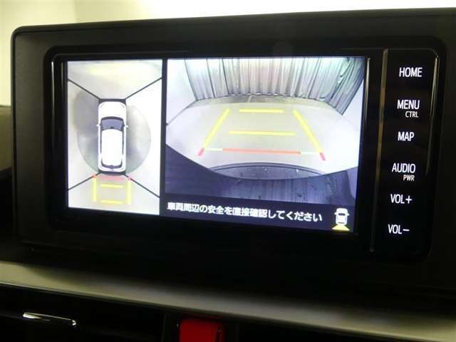 苦手な車庫入れも安心の全周囲モニター装備☆彡