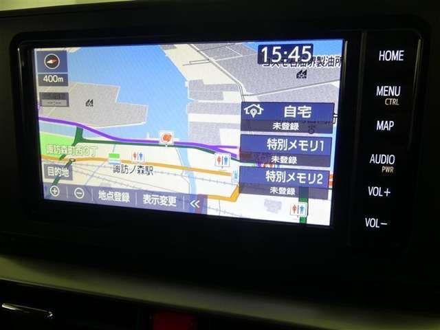 知らない道も安心のナビゲーション装備☆彡