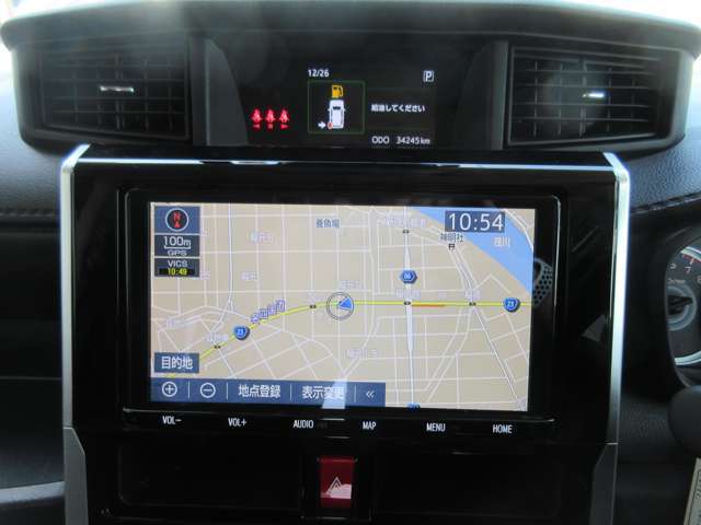 純正カーナビ　Apple CarPlayも接続OKです
