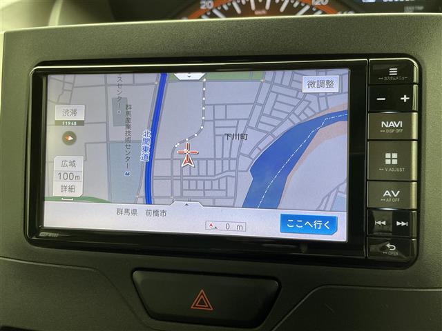 【純正ナビ】専用設計で車内の雰囲気にマッチ！ナビ利用時のマップ表示は見やすく、いつものドライブがグッと楽しくなります！