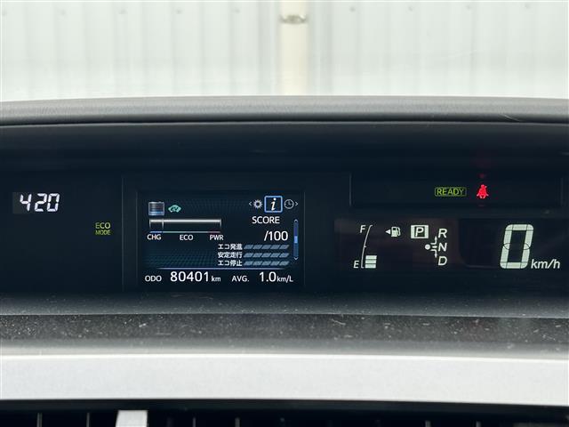 メーターがシンプルで見やすく運転しやすいですね！