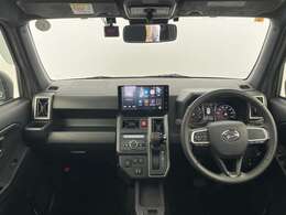 【インパネ全体】全方位で視界が広く、高い目線で運転もしやすいです！